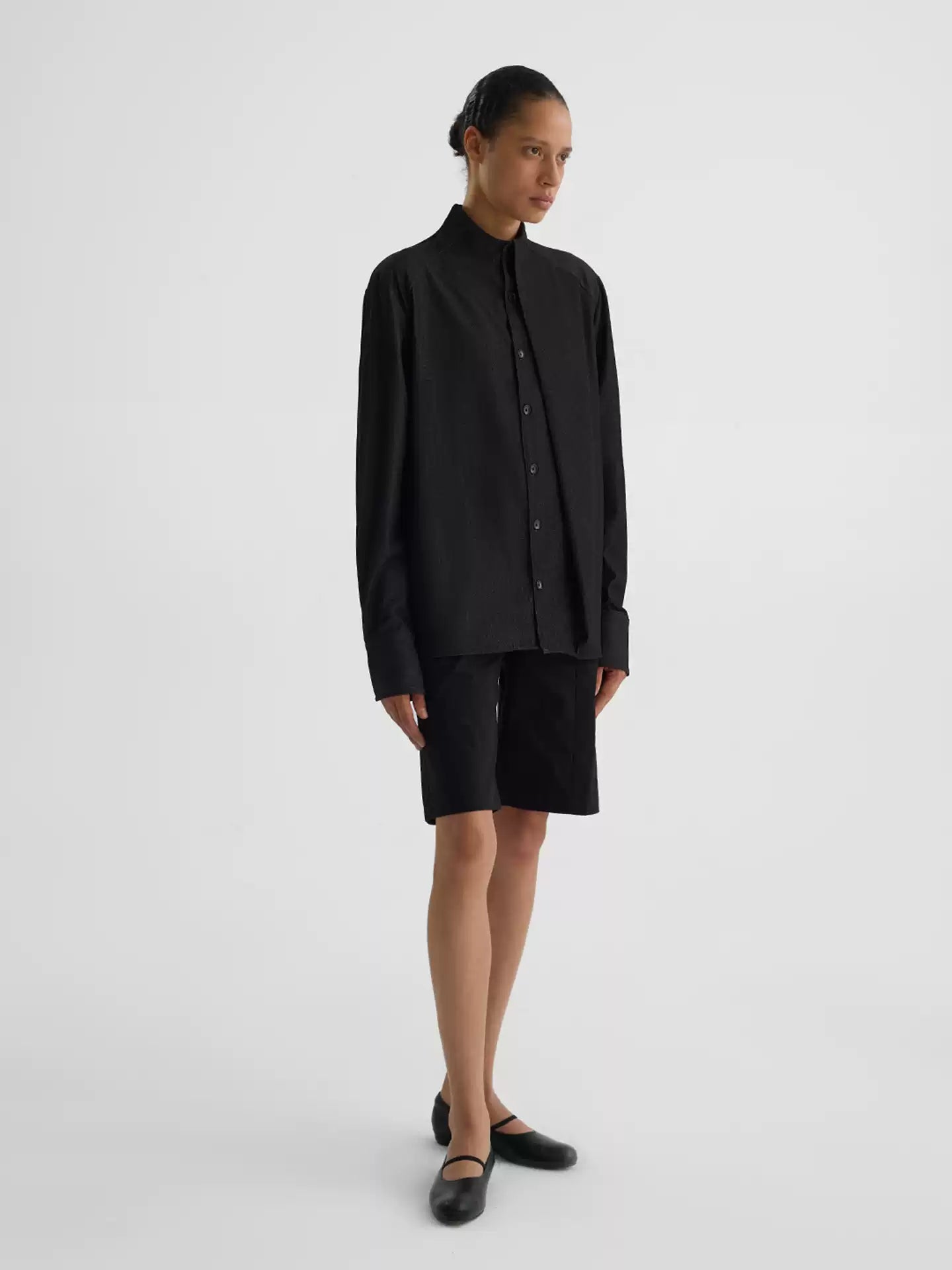"Midi" Long-Sleeved Shirt