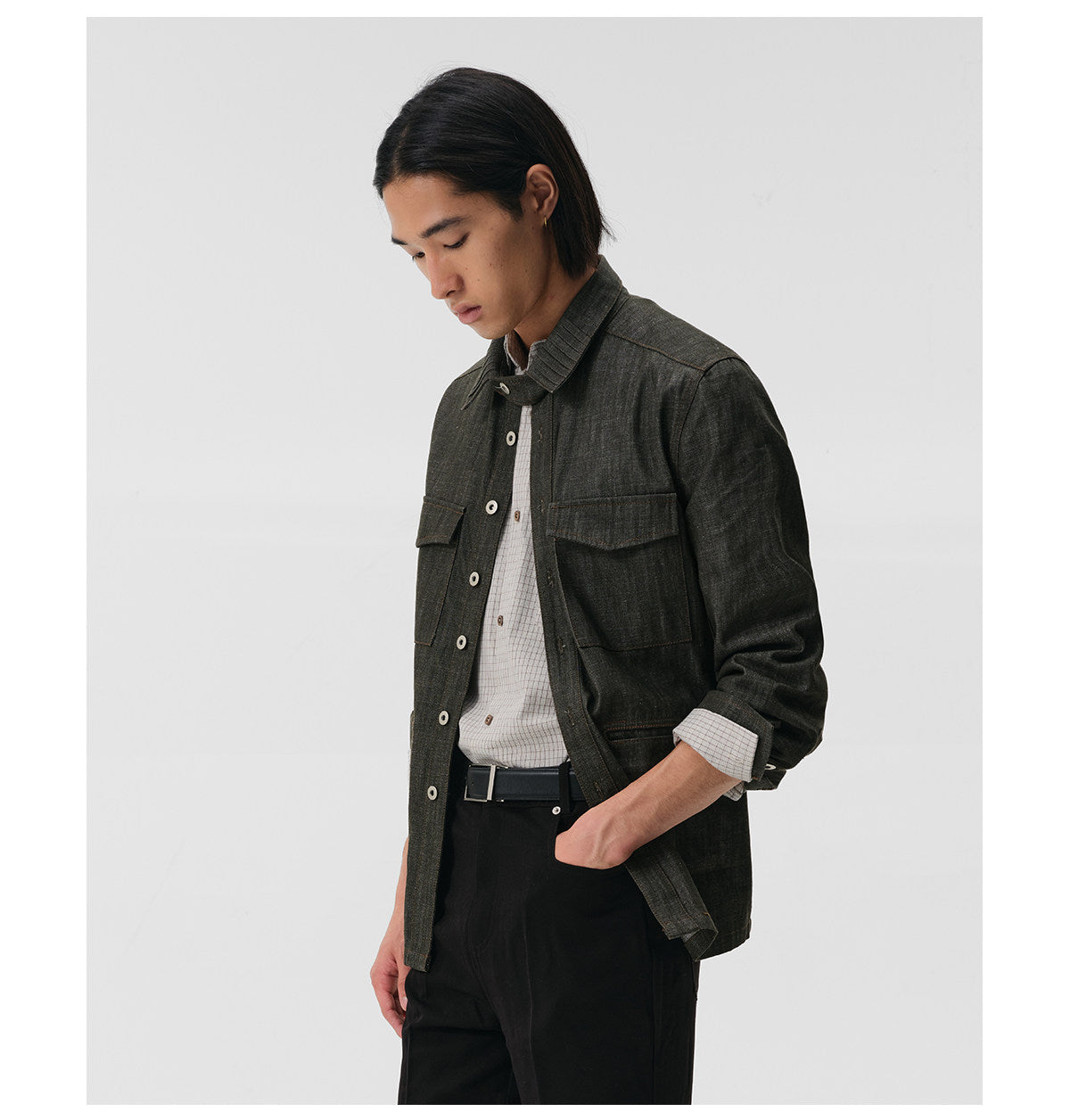 "Caudale" Raw Denim Jacket