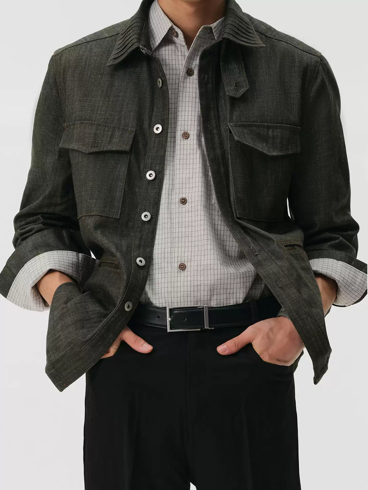 "Caudale" Raw Denim Jacket