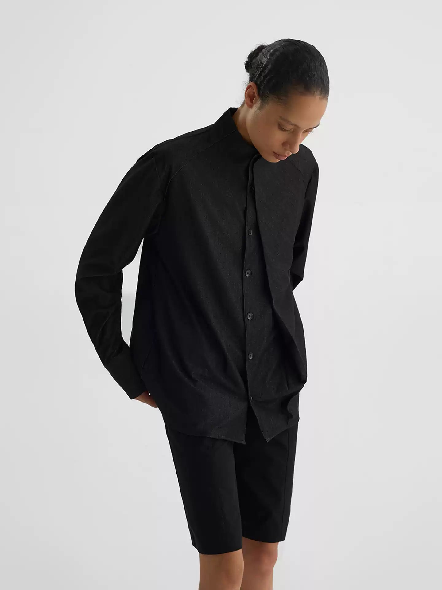 "Midi" Long-Sleeved Shirt