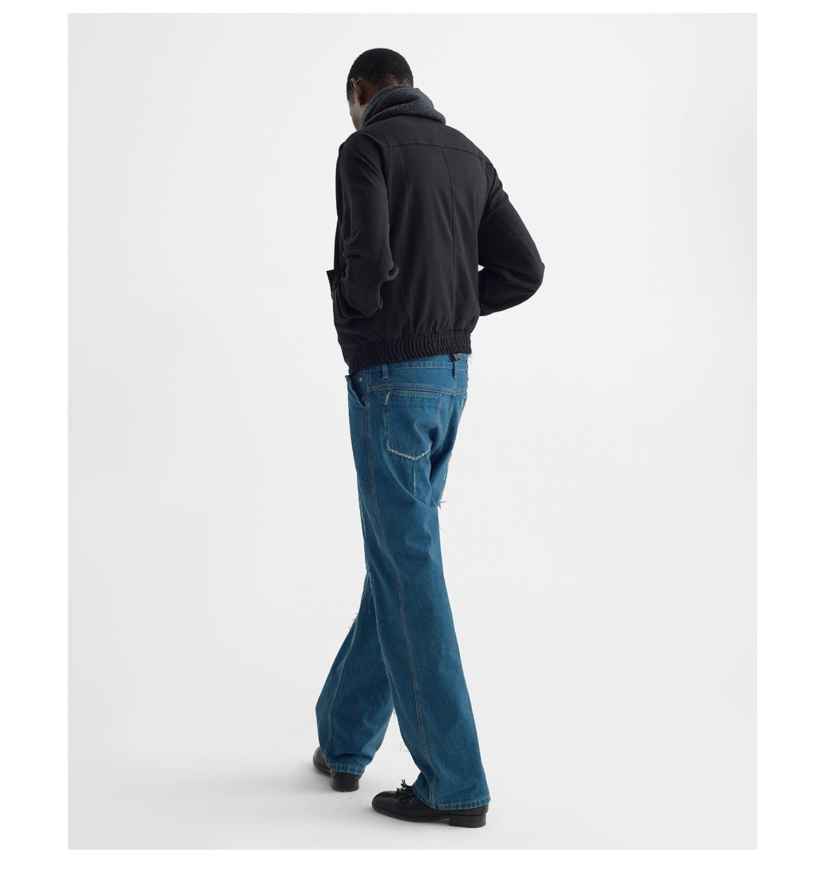 "BonsaÏ" Sun-Washed Denim Trousers