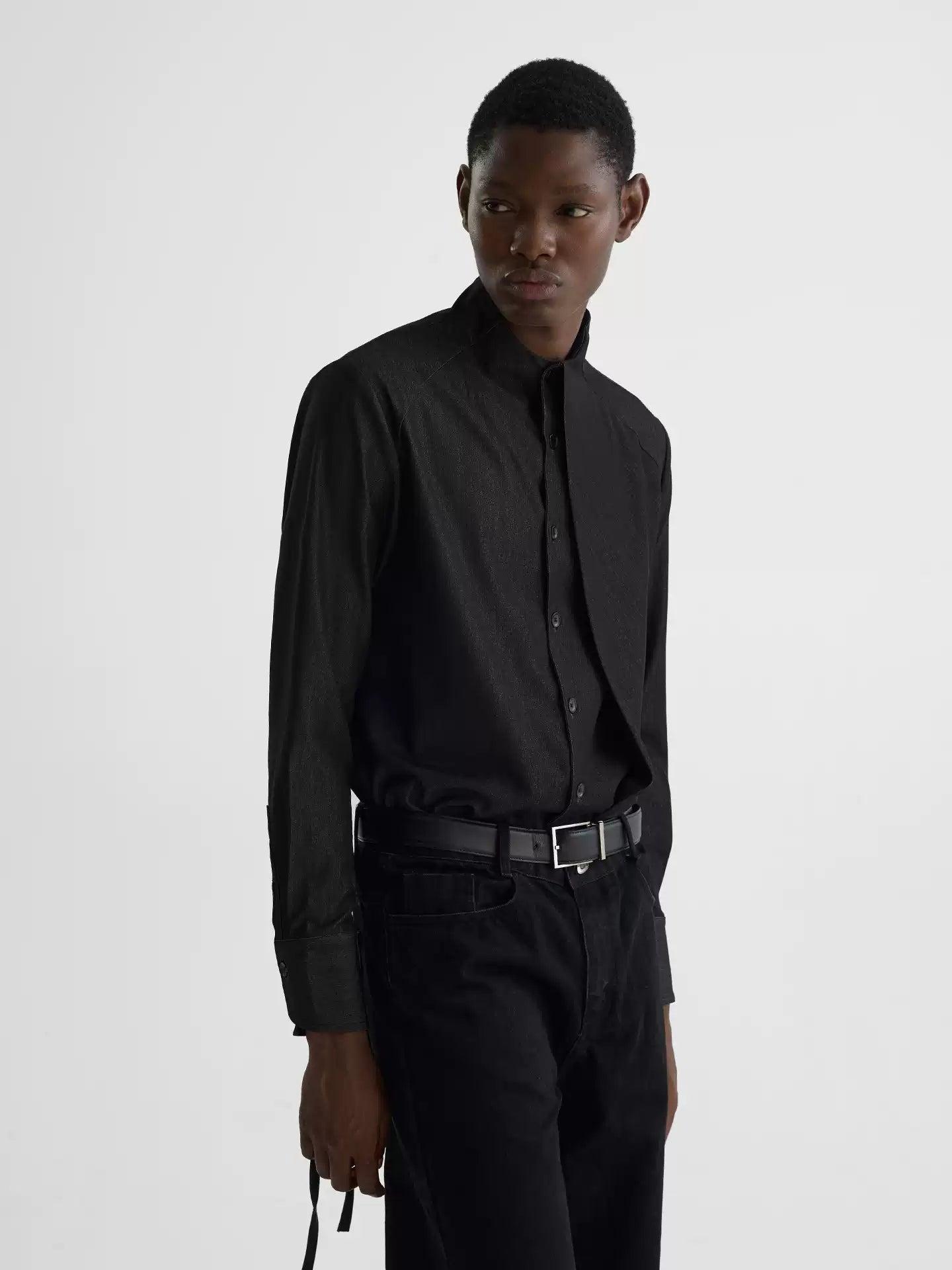 "Midi" Long-Sleeved Shirt