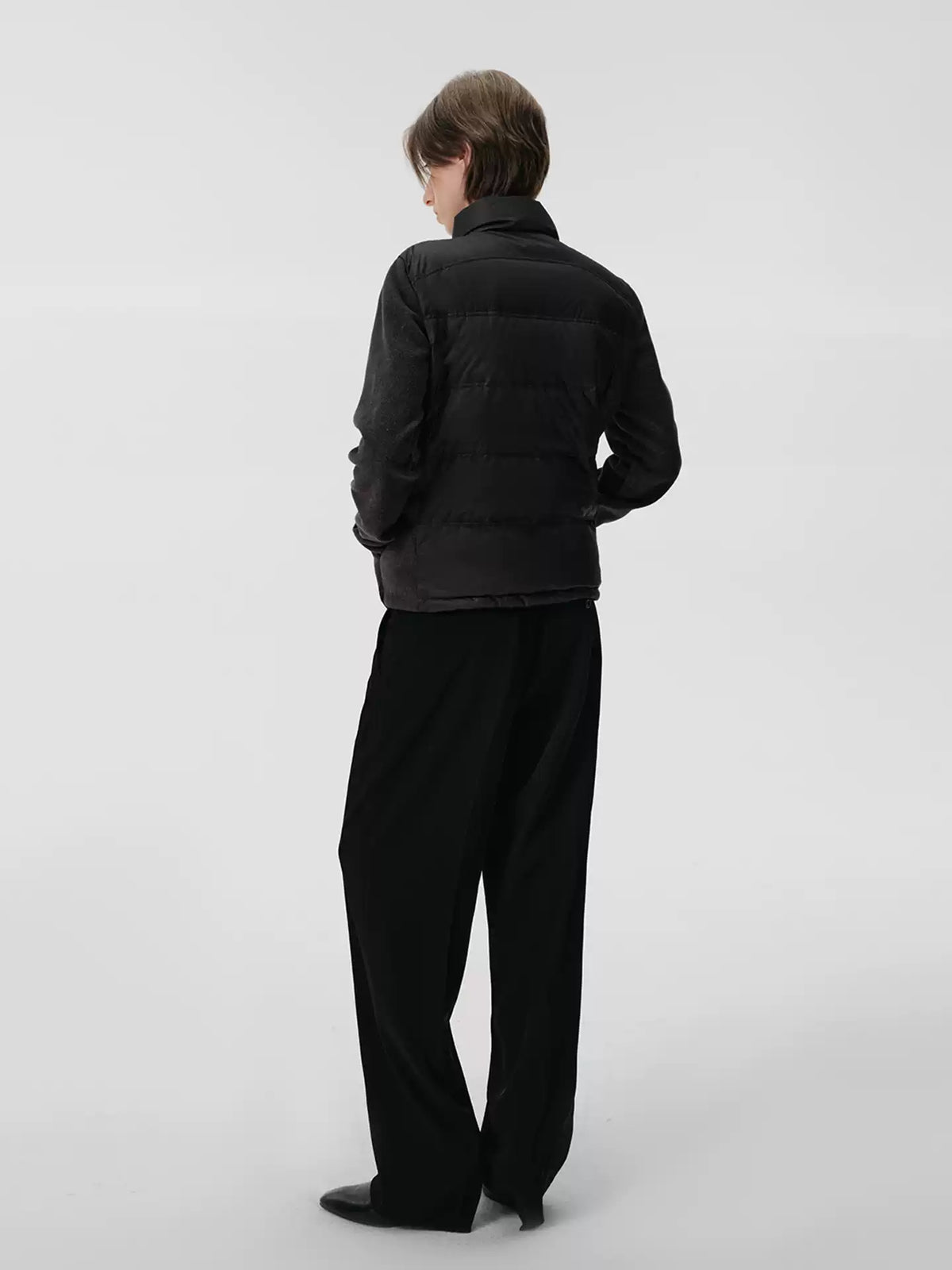 "Zodiac" Fitted Down Jacket