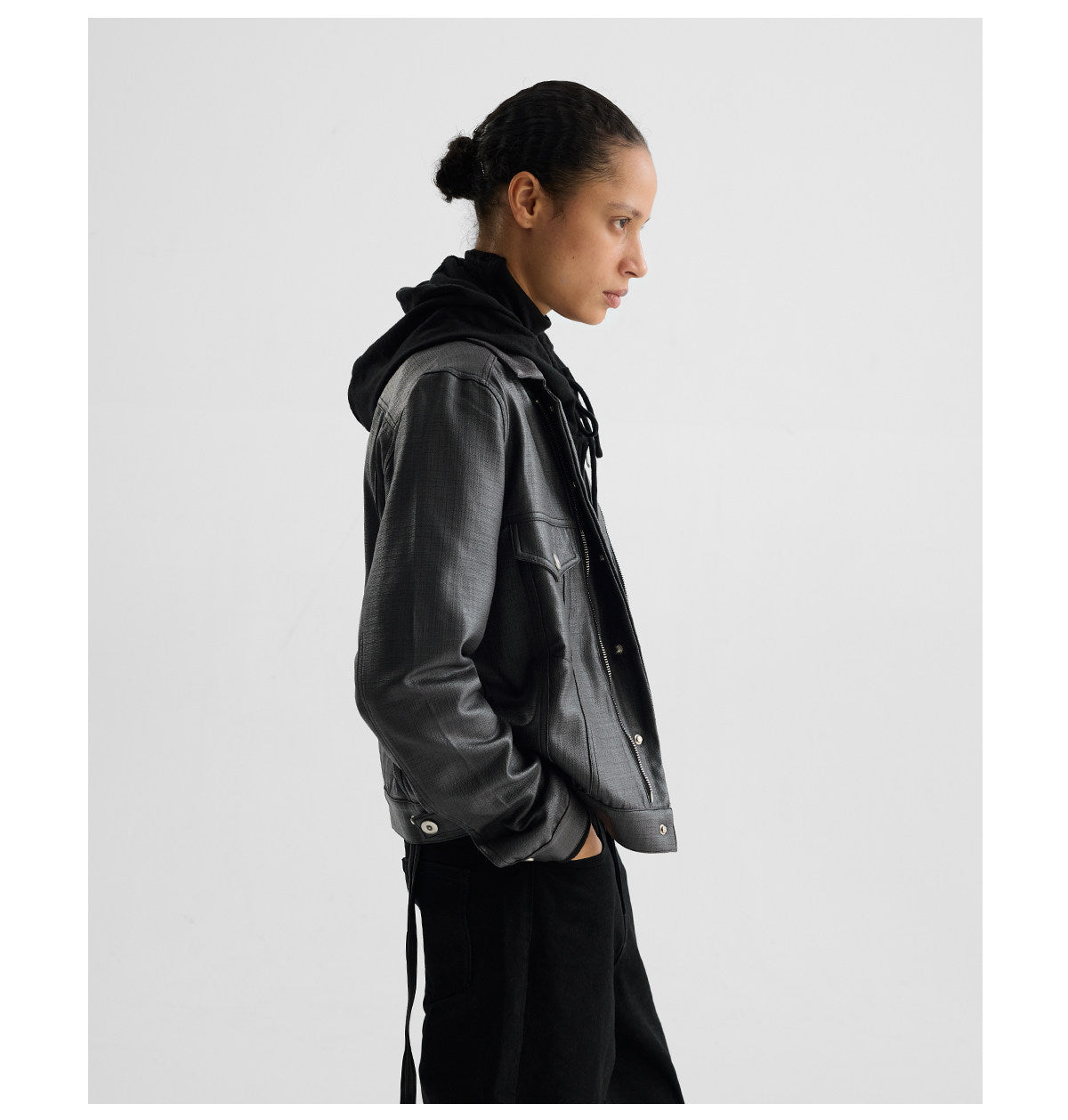 "Road" Motorbike Jacket Coated