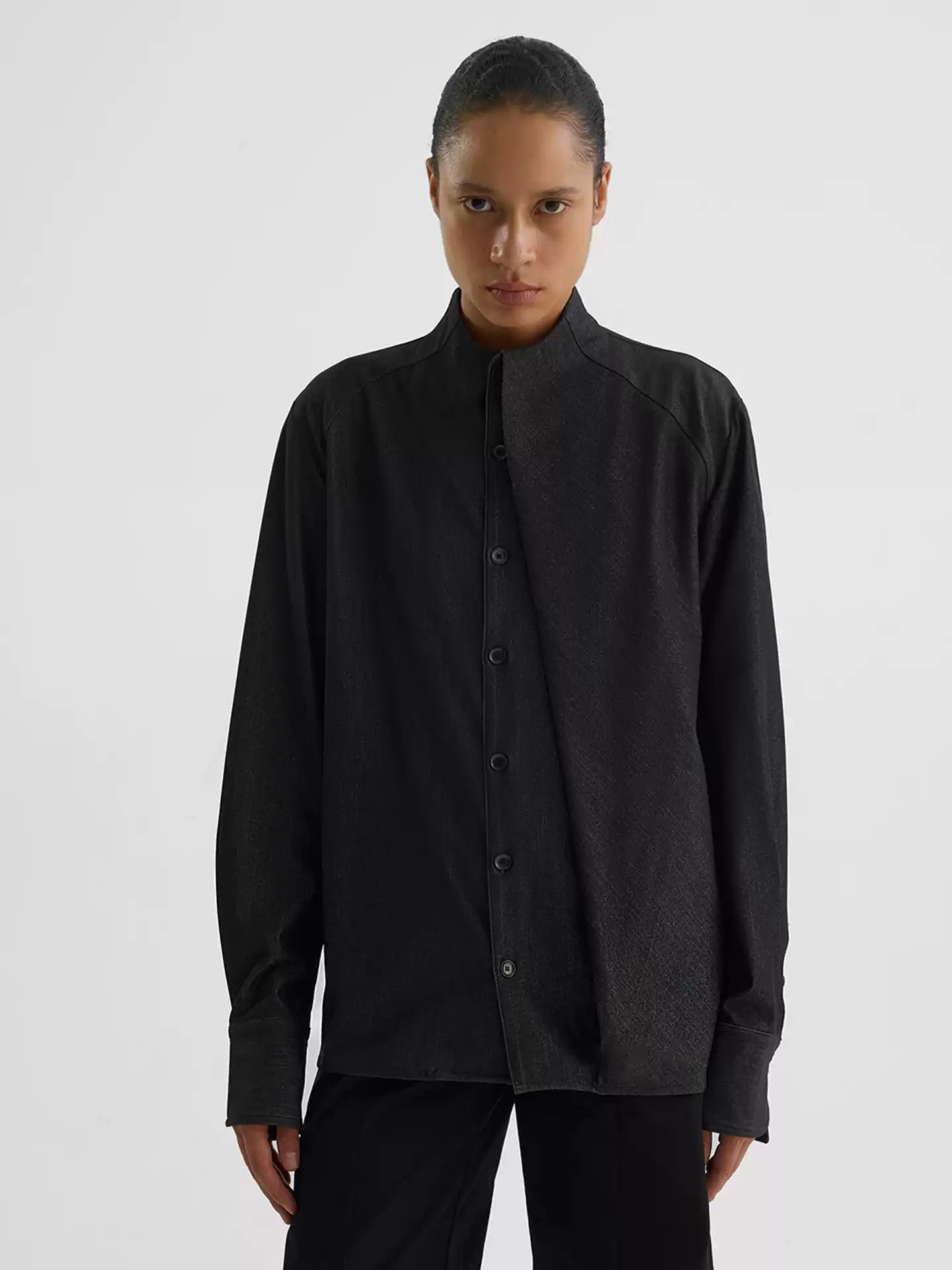 "Midi" Long-Sleeved Shirt