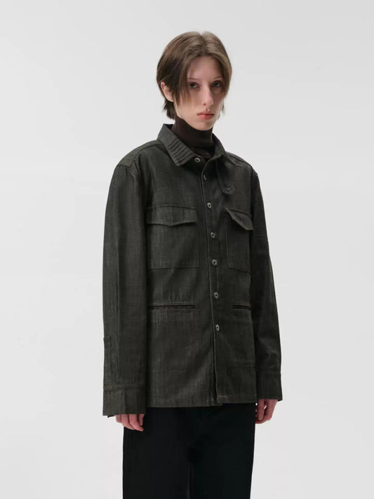 "Caudale" Raw Denim Jacket
