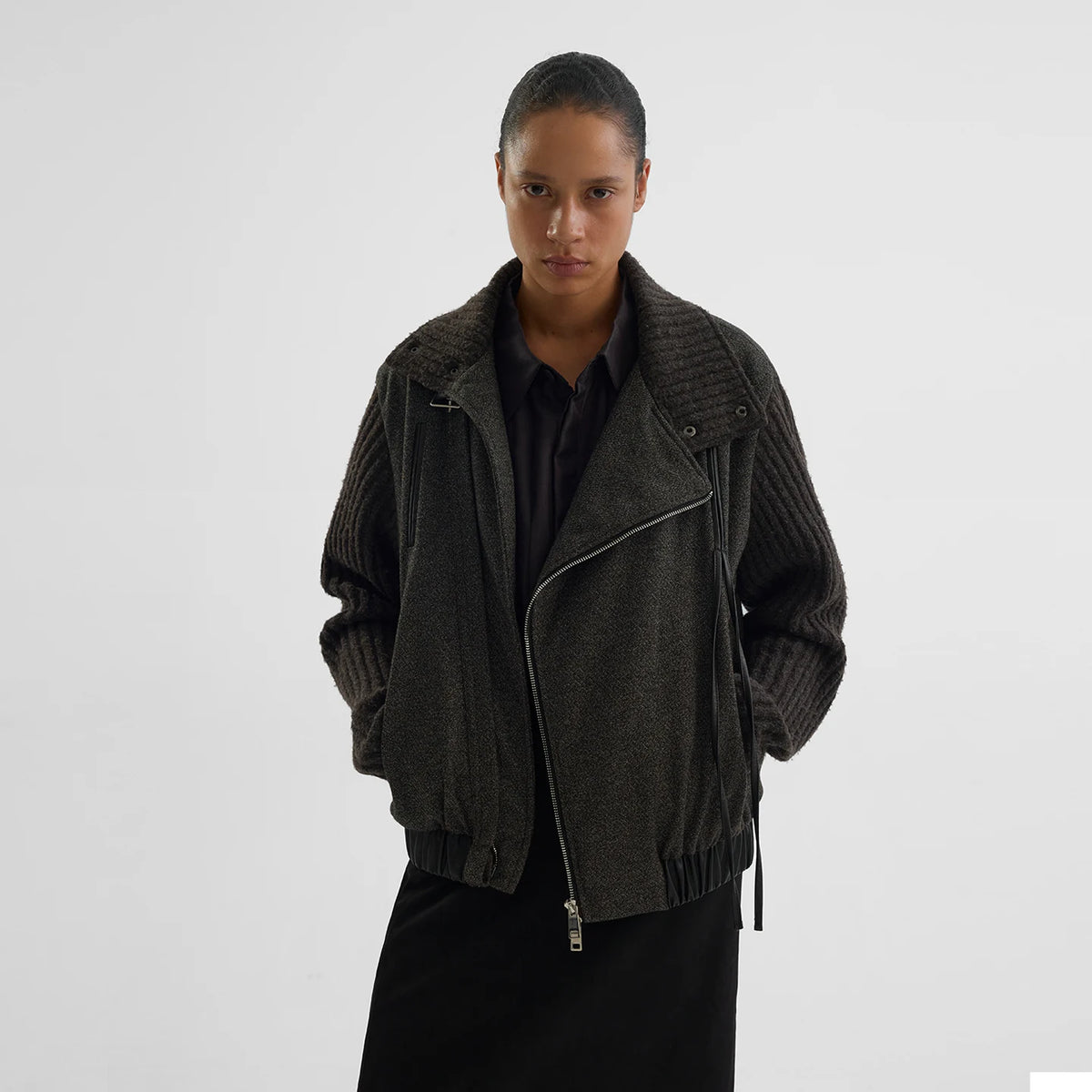 "Daybed" Drawstring Four-Pocket Jacket