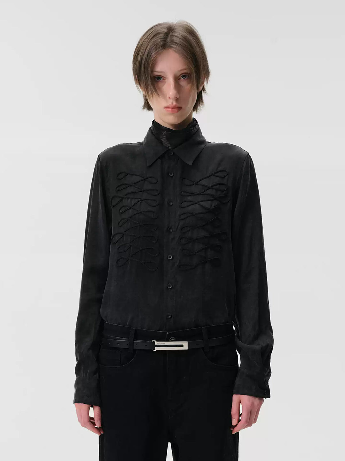 "Napoleon" Pointed Collar Shirt