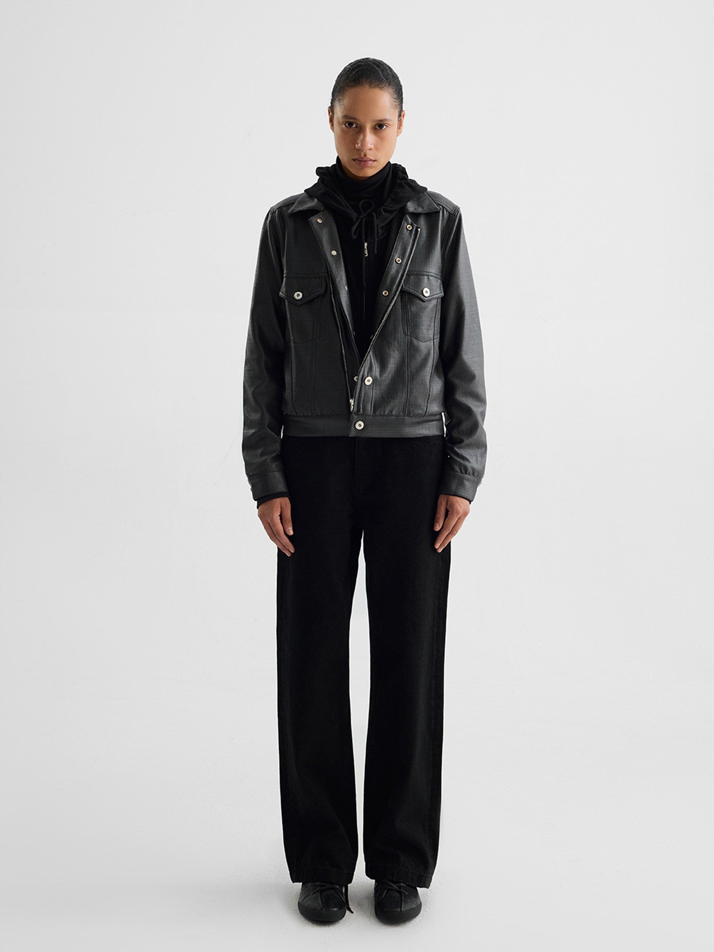 "Road" Motorbike Jacket Coated