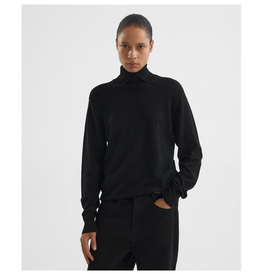 " Wood" Linen knitted sweater