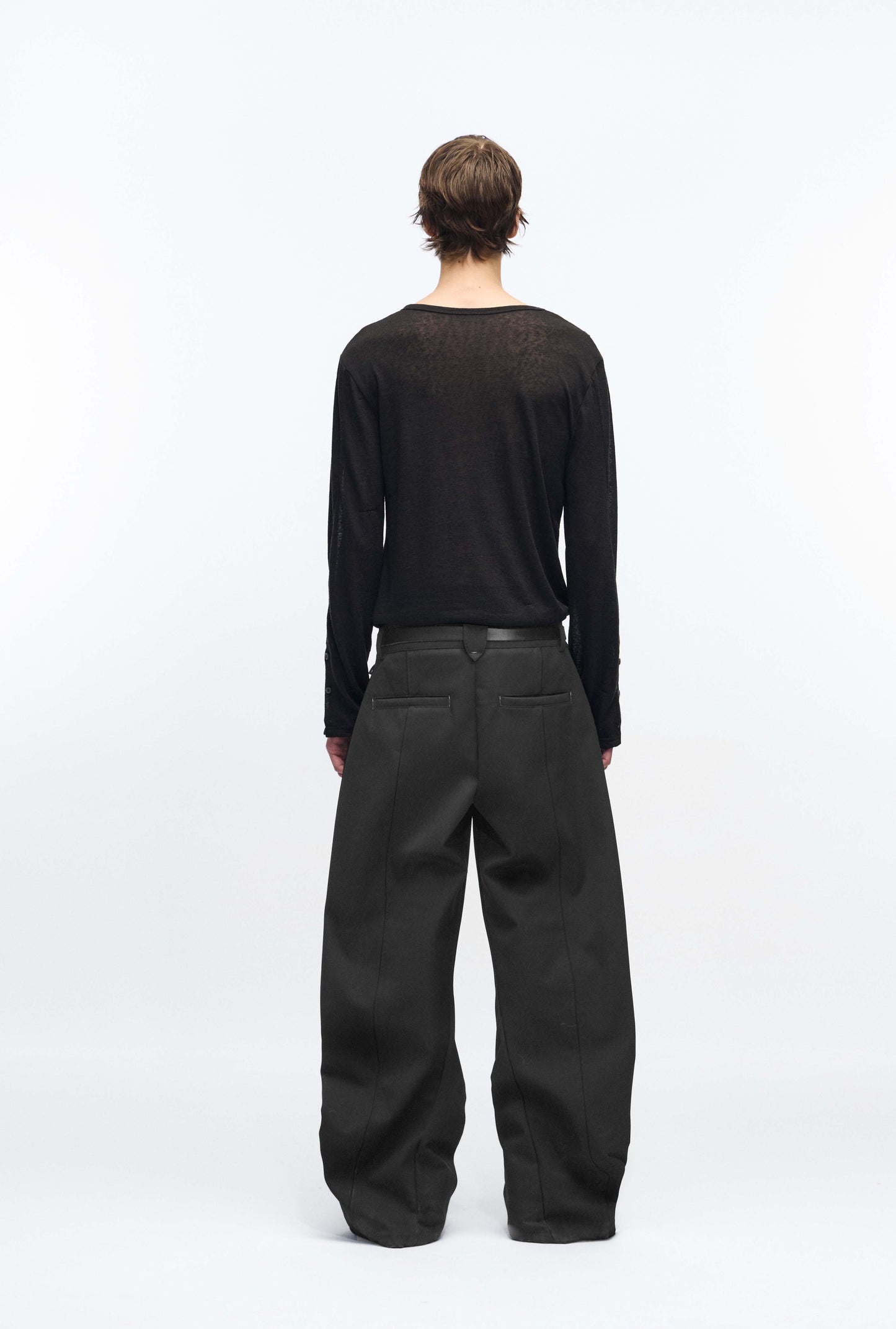 "Shale" Buttoned Sweatshirt