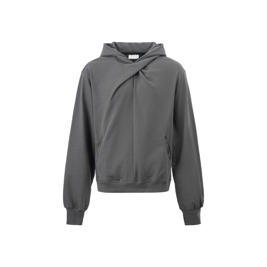 "Knot" Boxy Hooded Sweatshirt